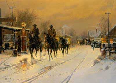 Only Working Horseb by G Harvey Pricing Limited Edition Print image