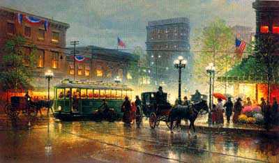 Peachtree St Atlant by G Harvey Pricing Limited Edition Print image