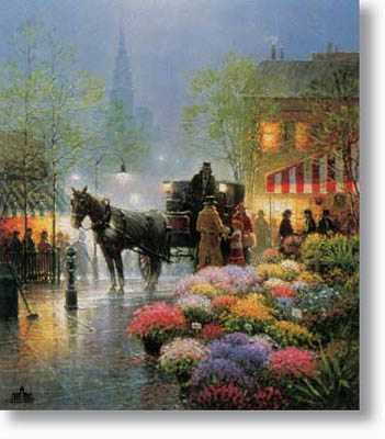 Flower Market by G Harvey Pricing Limited Edition Print image