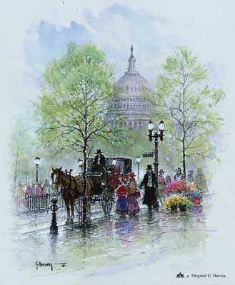 Springtime Wash Serdxe by G Harvey Pricing Limited Edition Print image
