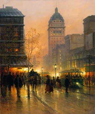 Lights San Fra by G Harvey Pricing Limited Edition Print image