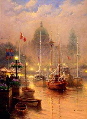 Harbor Fog by G Harvey Pricing Limited Edition Print image