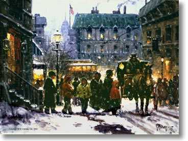 Fresh Snow City by G Harvey Pricing Limited Edition Print image