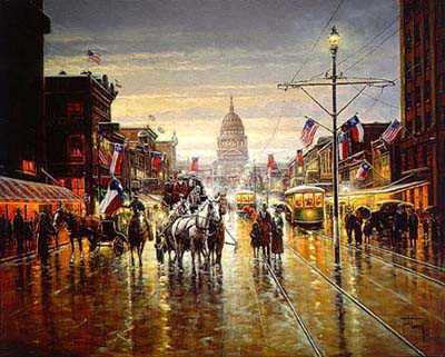 After Centnnial Parade by Jack Terry Pricing Limited Edition Print image