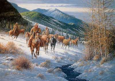 High Country Cowb by Jack Terry Pricing Limited Edition Print image