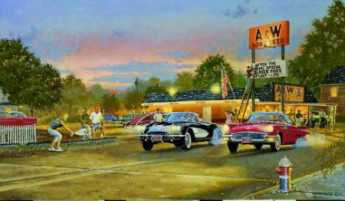 Sunset Strip by David Barnhouse Pricing Limited Edition Print image