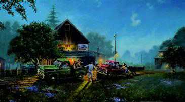Ford Lends Hand by David Barnhouse Pricing Limited Edition Print image