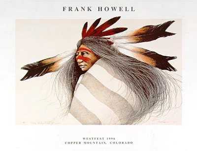 Pine Ridge Dancer by Frank Howell Pricing Limited Edition Print image
