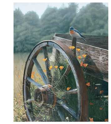 Rust & Blue by Terry Isaac Pricing Limited Edition Print image