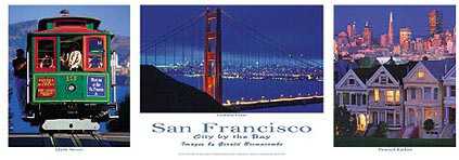 San Francisco by Gerald Brimacombe Pricing Limited Edition Print image