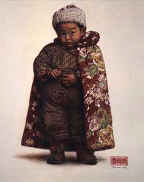 Boy From Chengdu by James Bama Pricing Limited Edition Print image