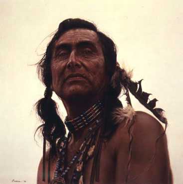 Portrait Of A Sioux by James Bama Pricing Limited Edition Print image