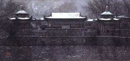 Xian Temple by James Bama Pricing Limited Edition Print image