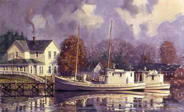 Peaceful Harbor by John Barber Pricing Limited Edition Print image
