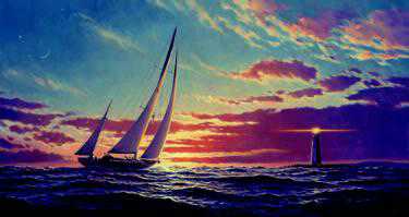 Red Sky At Night by John Barber Pricing Limited Edition Print image