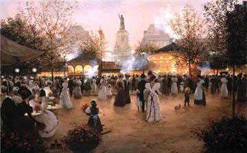 Fete A Placede by Christa Kieffer Pricing Limited Edition Print image