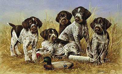 Great Hunt Dogs I by James Killen Pricing Limited Edition Print image