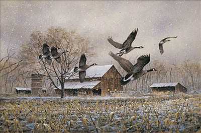 Goose Music by James Killen Pricing Limited Edition Print image
