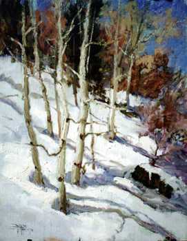 Aspen Hillside by Linda Tippetts Pricing Limited Edition Print image
