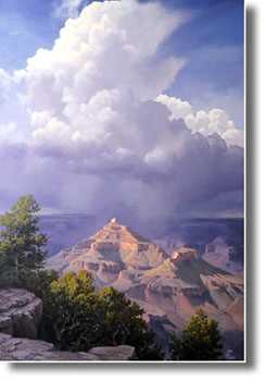 Castle In Canyon by John Cogan Pricing Limited Edition Print image