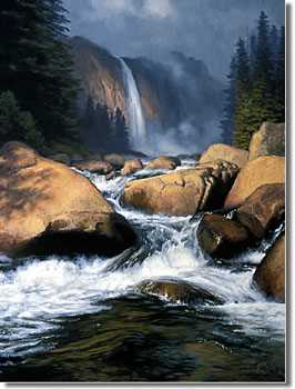 Mountain Waters by John Cogan Pricing Limited Edition Print image