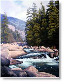 Waters Merced River by John Cogan Pricing Limited Edition Print image