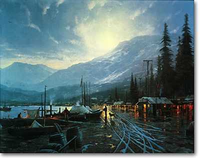 Dawson by Thomas Kinkade Pricing Limited Edition Print image