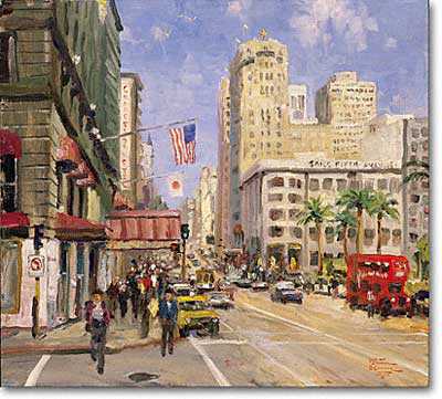 Sf Late After Union by Thomas Kinkade Pricing Limited Edition Print image