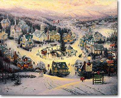 St Nicholas Circle by Thomas Kinkade Pricing Limited Edition Print image