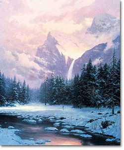 Glory Of Winter by Thomas Kinkade Pricing Limited Edition Print image