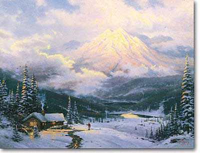 Warmth Of Home by Thomas Kinkade Pricing Limited Edition Print image