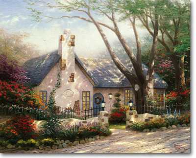 Morning Glo Cot by Thomas Kinkade Pricing Limited Edition Print image