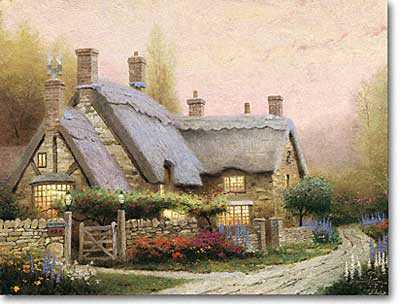 Mckennas Cottag by Thomas Kinkade Pricing Limited Edition Print image