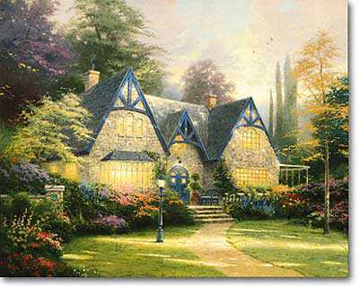 Winsor Manor by Thomas Kinkade Pricing Limited Edition Print image