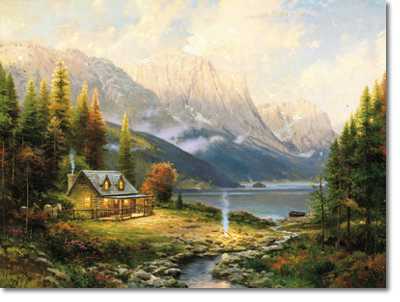 Beg Perf Day by Thomas Kinkade Pricing Limited Edition Print image