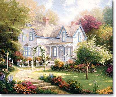 Home Where Hr Ii by Thomas Kinkade Pricing Limited Edition Print image