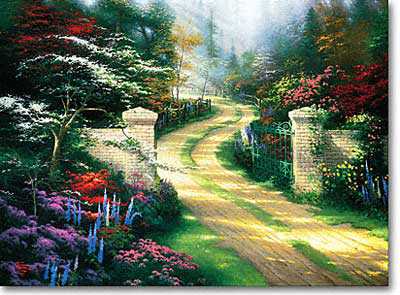 Spring Gate I by Thomas Kinkade Pricing Limited Edition Print image