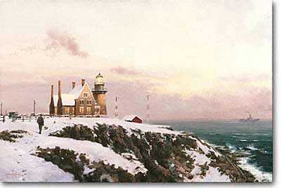 Block Island by Thomas Kinkade Pricing Limited Edition Print image