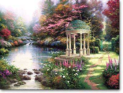 Garden Prayer by Thomas Kinkade Pricing Limited Edition Print image