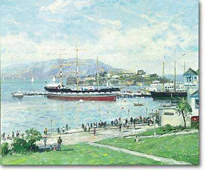 Sf Alcatraz by Thomas Kinkade Pricing Limited Edition Print image