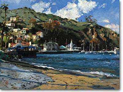 Catlna Yacht Cl by Thomas Kinkade Pricing Limited Edition Print image