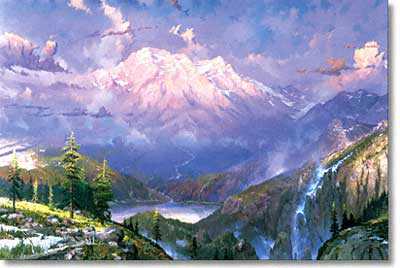 Twilight Vista by Thomas Kinkade Pricing Limited Edition Print image