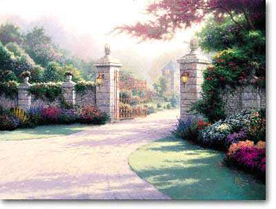 Summer Gate by Thomas Kinkade Pricing Limited Edition Print image
