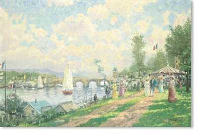 Aspen Chapel Spcnvs by Thomas Kinkade Pricing Limited Edition Print image