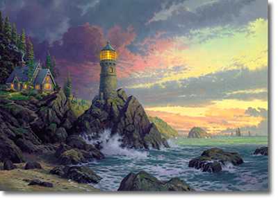 Rock Salvation by Thomas Kinkade Pricing Limited Edition Print image