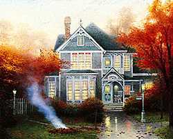 Amber Afternoon by Thomas Kinkade Pricing Limited Edition Print image