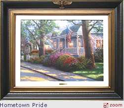 Hometown Pride by Thomas Kinkade Pricing Limited Edition Print image