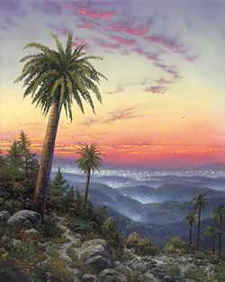 Desert Sunset by Thomas Kinkade Pricing Limited Edition Print image