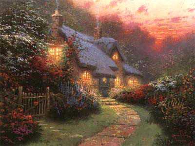 Glory Of Even by Thomas Kinkade Pricing Limited Edition Print image