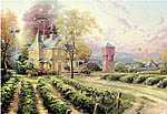 Abundant Harvst Epcnvs by Thomas Kinkade Pricing Limited Edition Print image